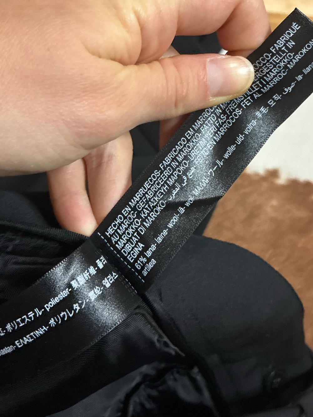 Massimo Dutti Studio Zip Hem Trousers - Picture 12 of 12